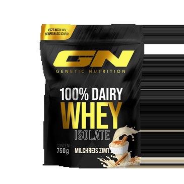 100% Dairy Whey Isolat · 750g — Milchreis Zimt